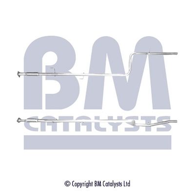 BM CATALYSTS Труба выхлопного газа BM50217